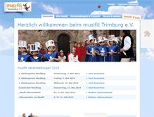 Tablet Screenshot of musifit.de
